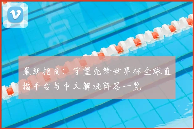 最新指南：守望先锋世界杯全球直播平台与中文解说阵容一览